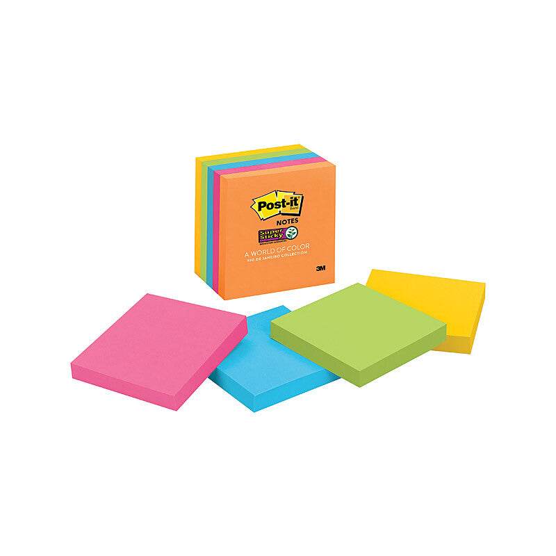 POST-IT Super Sticky Note 654-5SSUC RDJ73X73 Pack of 5 - The Focus Station